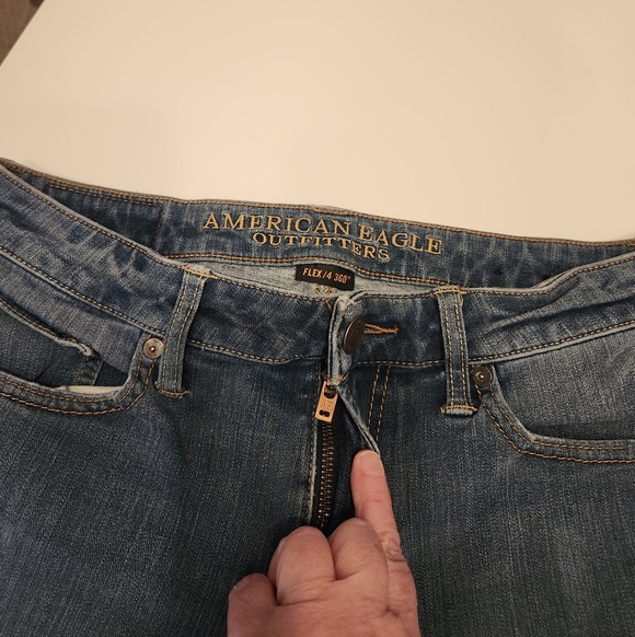 American Eagle Original Straight Jeans | Flex 4 360° | Size 30x30 - Picture 10 of 11